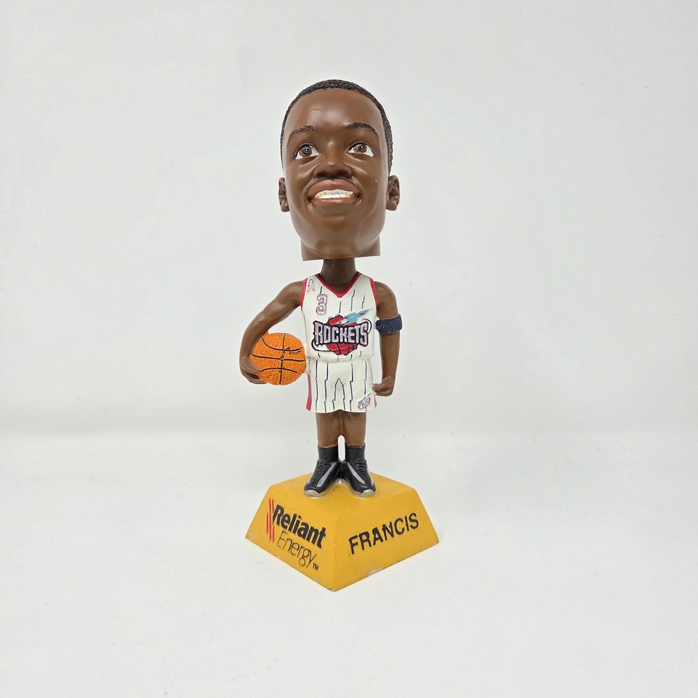 Steve Francis Houston Rockets Bobblehead NBA 2001-2002 Reliant Energy Limited